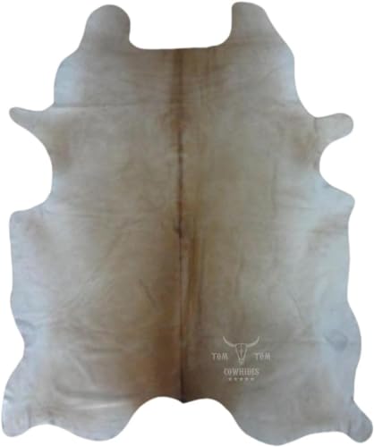 Cowhides Butter Blonde Cowhide Rug 7x6