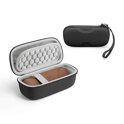 YINKECASE Estojo rígido para óculos inteligentes Ray-Ban Meta/Wayfarer/Skyler/Headliner, acessórios de viagem Ray-Ban Meta, proteção portátil para óculos AR, à prova d'água e Shockproo (preto)