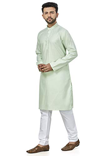 Image of BE ACTIVE Linen Blend Solid Pattern Trendy Comfortable Stylish Full Sleeve Kurta Men's Ethnic Wear