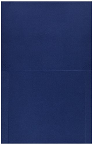 Geographics Navy Certificate Cover, Gold Foil, Linen Texture, 8.75" x 11.25", 5/Pack (47841) - Image 2