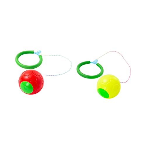 TOYANDONA Kids Ankle Skip Ball Game Set