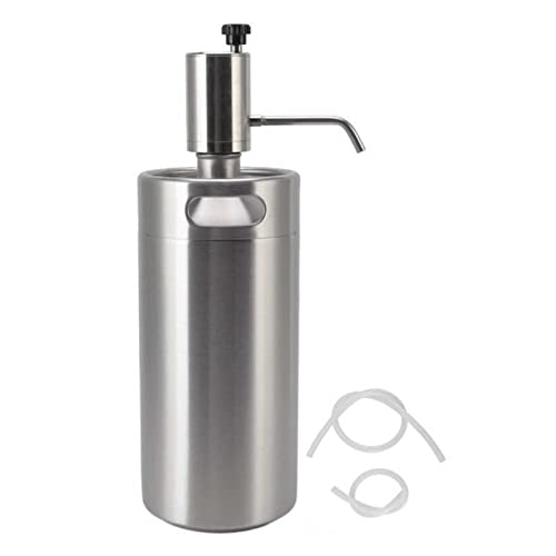 Barril casero Barril de cerveza eléctrico Growler Sellado hermético Beber Barril de cerveza para el hogar cerveza elaborada(Style2)