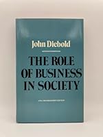 The Role of Business in Society 0814457436 Book Cover
