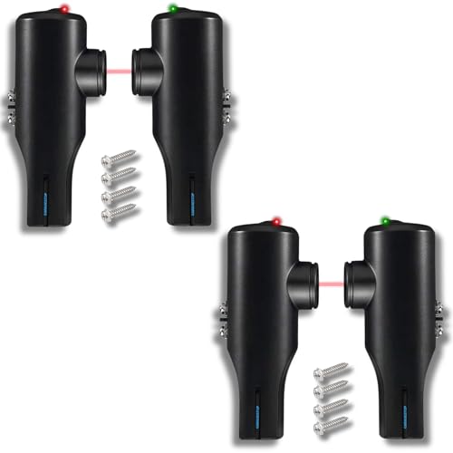 2X STB-B GSTB-R GSTB-BX Safety Beam Sensor Eyes ONLY (no Gate Bracket), Replacement for Genie Garage Door Sensors, Compatible with Genie Garage Door Openers Made After 1993