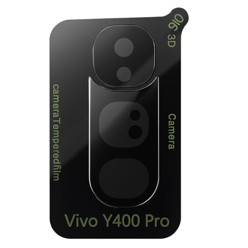 Image of Xmon Back Camera Lens Protector for Vivo Y400 5G (1 Pack) Premium Camera Glass Protector Guard, Anti-Scratch, Ultra-Clear, Easy Installation