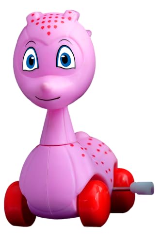 Image of Negi Wind-Up Toy Set of 3 Animal Models, BIS Approved Safe Toys for Kids, Fun Moving Figures with Forward Motion & Head Action, Durable Plastic Wind-Up Playset for Boys & Girls, Multicolor