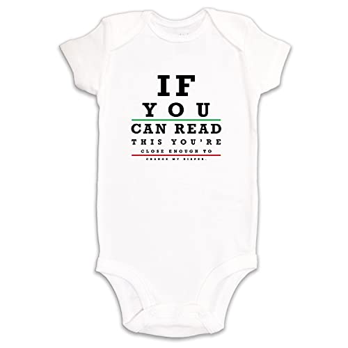 Image of Kate & Meri If You Can Read This Change My Diaper Onesie/Bodysuit
