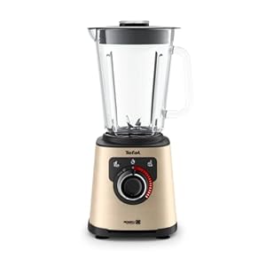Tefal PerfectMix + High Speed Blender, Powelix Mes Technologie voor snelle resultaten, Eenvoudig te reinigen, Krachtig Blenden, 2 L Thermo-Resistent glazen kan, BL871D31