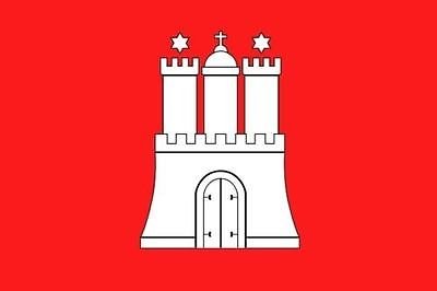 5' x 3' Hamburg Flag
