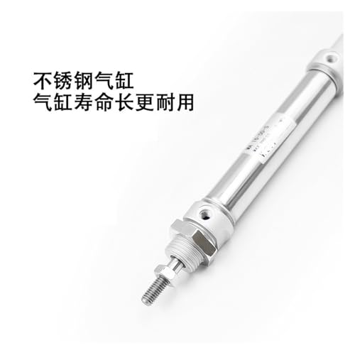 Mini cylindre standard MA25X150 en acier inoxydable durable - 3