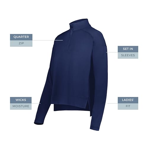 Image of Holloway womens Holloway Ladies Ventura 1 /4 Zip Pullover