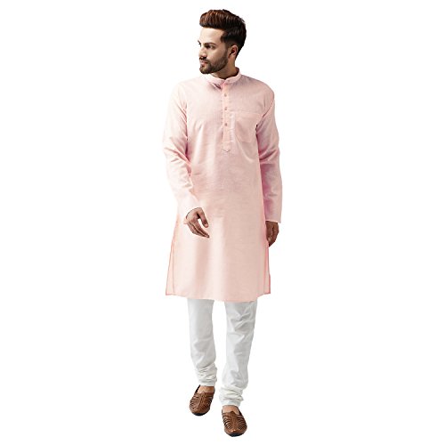 Image of SOJANYA (Since 1958, Men's Silk Blend Grey Kurta Pyjama & Silk Blend Jacket Combo
