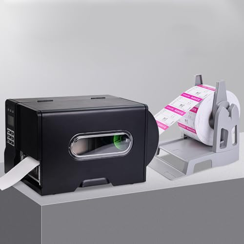 Support de papier pour rouleaux d'étiquettes de bureau réglable