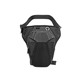 MOONKUI Bolsa Pierna Bolsa Lateral para Pierna De Motocicleta Riñonera Expandible Bolsa Impermeable para Muslo
