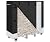 Artibear 4ft Firewood Rack with Waterproof Wood Pile Cover for Outside, Log Rack with Cover for Firewood, Bright Black Wood Holder