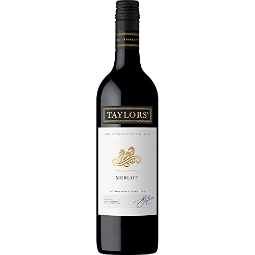 Taylors Estate Merlot Wine, 750 ml (Pack Of 6)