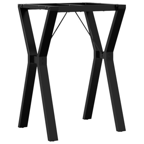 Pied de table en forme de Y acier réglable en hauteur pour table basse et établi - 7