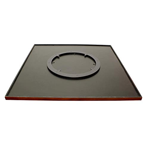 Jigitz Jigsaw Puzzle Spinner – 34in Square Puzzle Holder Rotating Puzzle Table Portable Puzzle Board Game Table