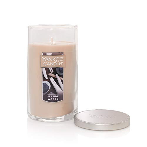 Yankee Candle Seaside Woods Scented Pillar Candle #TOP11
