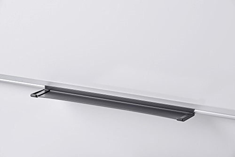 Bi-Office - Pizarra Blanca Magnética Triptica, 90 x 60 cm (cerrada), 180 x 60 cm (abierta), superficie de acero lacado, marco de aluminio