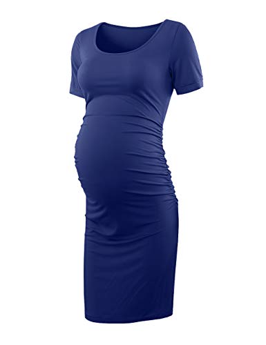 image for Peauty Baby Shower Dress Casual Maternity Dresses Gender Reveal Dress 