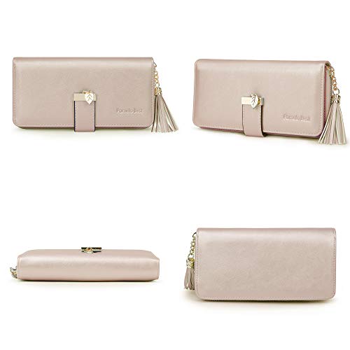 Image of RFID Wallets for Women with Multiple Card Slots and Cellphone Compartment, Womens Wallet