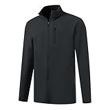 M MAELREG Full Zip Fleece Lined Jacket for Kids Lightweight Water Resistant Coat Boys Winter Long Sleeve Jackets with Pockets