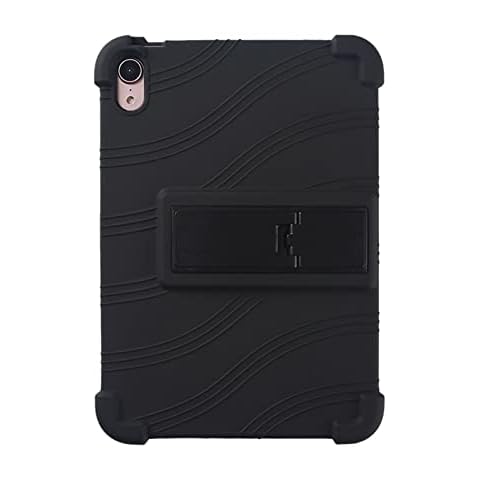 ORANXIN Funda para iPad Mini 6 - Silicona Soporte Cáscara de Goma Cover