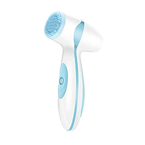 Preisvergleich Produktbild QMMCK Gesichtsreinigungsbürste Elektrische Pore Cleaning Silikon Peeling Mitesserentferner Gesichtsmassagegerät Home SPA Geeignet Für Alleuttypen Mit Einem Bürstenkopf (001)