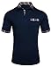 Daupanzees Men's Classic Casual Short Sleeve Plaid Collar Jersey Polo Shirt