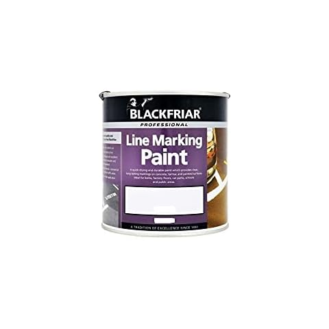 Blackfriar Road Line Marking Paint White - 1 Litre Cover