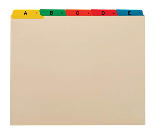 Office Depot NCC1373347 S Manila A To Z File Guides thumb #5