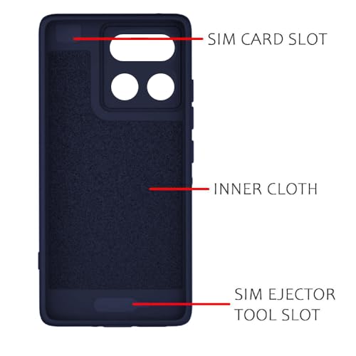 Image of Casotec Back Cover | MagFit Ring Design (Non-Magnetic) | Shockproof Case | Anti-Slip Grip | Raised Camera Edges | Slim Protective Case for Realme 16 Pro Plus 5G (Steel Blue)