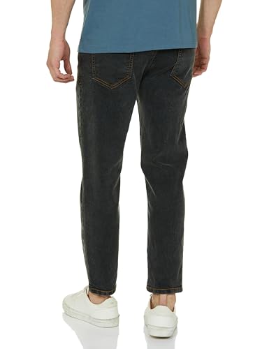 Image of INKD Men's Jogger Jeans - Mid-Rise | Cotton Blend | Stretchable Fabric| Elasticated Waistband | Classic 5 Pocket Styling | Jeans for Men | Men's Bottomwear (Available in Plus Sizes)