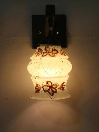 Image of Modern Decorative Designer Wall Light Industries for Living Room, Bedroom, Bedside, and Decorative Lighting Indoor Use, Bulb Not Included (Ronak Fool, 2)