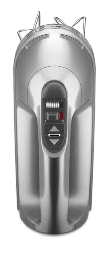 Image of KitchenAid 9-Speed Digital Hand Mixer with Turbo Beater II Accessories and Pro Whisk - Contour Silver,(Pack of 2)
