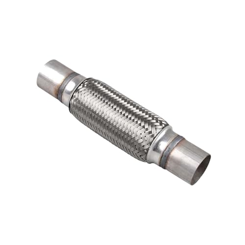 Diámetro interior 45 * 250, con tubo soldado,Tubos de escape para automóviles,Tubo flexible de escape de acero universal,Tubo flexible de escape de coche,Tubo flexible de escape de acero inoxidable