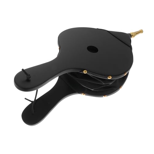 TIDTALEO Manual Fireplace Bellows Wood Fire Blower BBQ Fan Portable Air Blower Fast Fire Starter for Outdoor Fireplace and Camping Use