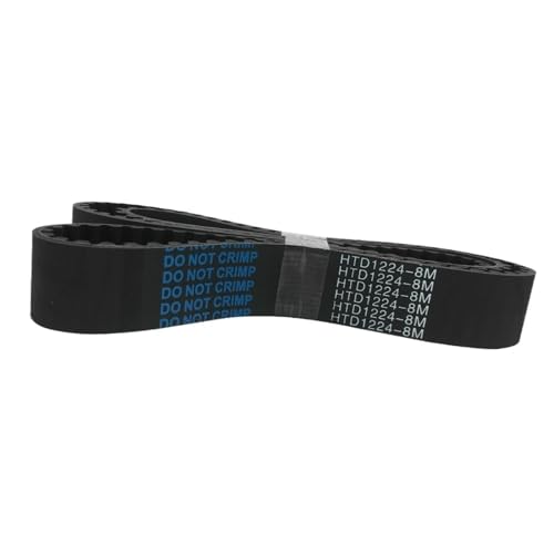 Premium 2pcs HTD 8M Synchronous Belts, C=1168/1176/1184/1192/1200/1208/1216/1224 Width 15/20/25/30/35/40mm HTD8M Timing Belt (Size : 8M-1216, Style : Width30mm)