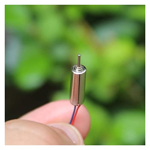 GTPBAO Motor brushless Mini Motor de Alta Velocidad, Micro Motor 412, Motor sin núcleo, 3,7 V, 72000RPM, Dron pequeño, Motor de avión DIY, Motor de Juguete for Dron Marco de Aficionado