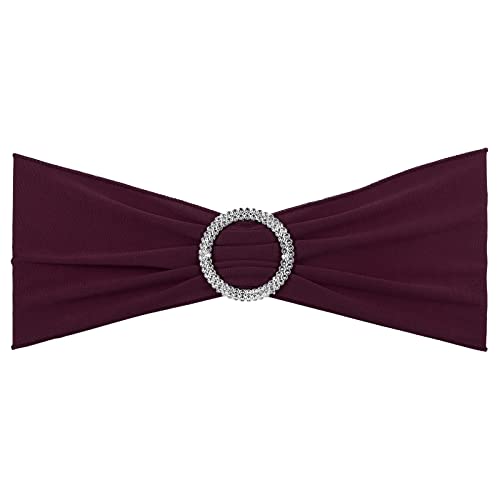 PATIKIL 13" x 5" Stretch Chair Sashes Bows