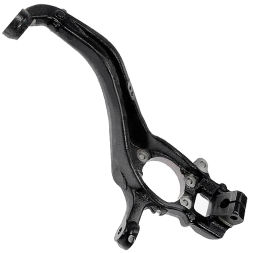 Image of Detroit Axle - Front Right Steering Knuckle for 2005-2019 Nissan Frontier 2005-2012 Pathfinder Xterra Passenger Side Steering Knuckle Assembly 2006 2007 2008 2009 2010 2011 Replacement