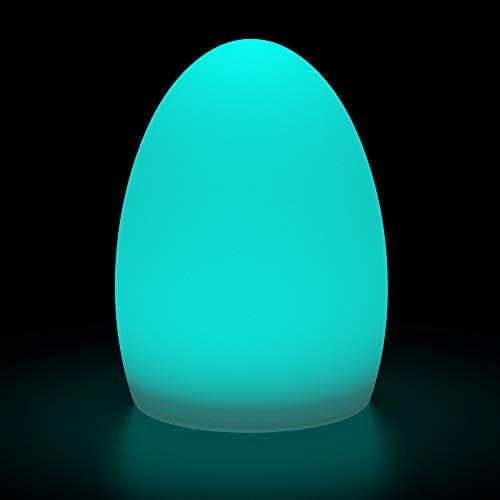 Shimmer Solar Powered Outdoor Colour Changing Remote Controlled Mood Lights - Glow Stone 30cm