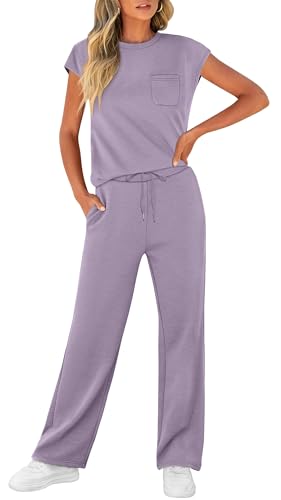 image for WIHOLL Matching Sets Women Clothing Summer 2025 Petite Lounge Sets Tra