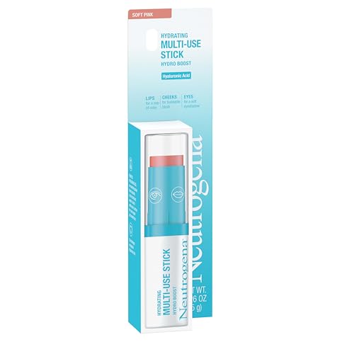 Neutrogena Hydro Boost Hydrating Multi-Use Makeup Stick, Soft Pink, 0.26 oz - image 6