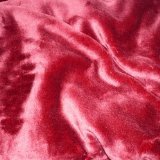 Sara Solid Mink Bed Blanket, Queen/Full, Burgundy