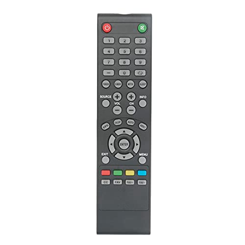 R0032REM Replacement Remote Applicable for RCA TV TR3201A RLDED5078A RLDED5078B RLD3273A-B RLDED3956A RLDED5078A-B RLDED5078A-E RLED1945A-F R0032 RTU5540-C RLD5515A-H RLDED3205A-C