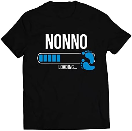Maglietta personalizzata per nonni: questo fantastico nonno appartiene a - Maglietta personalizzabile con i nomi dei nipoti - Regalo unico per i nonni. - Italia
