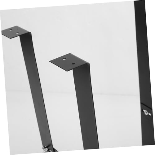 jojofuny Soporte para CPU de acero al carbono para montaje bajo escritorio, soporte robusto para torre de computadora para espacio organizado y ahorro de espacio para oficina en casa miniatura 3