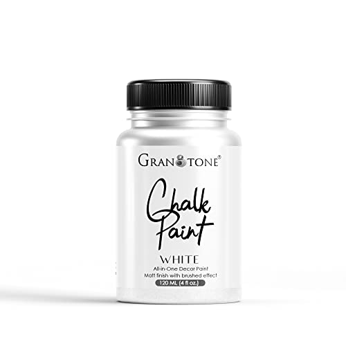 Image of GRANOTONE Chalk Paint White 120ml Matte Finish